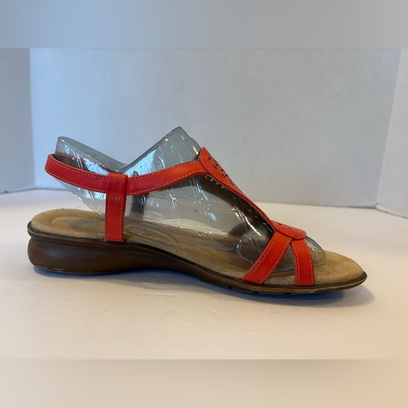 Naturalizer Jarreau Orange open toe sandals size 9 M - Picture 5 of 11